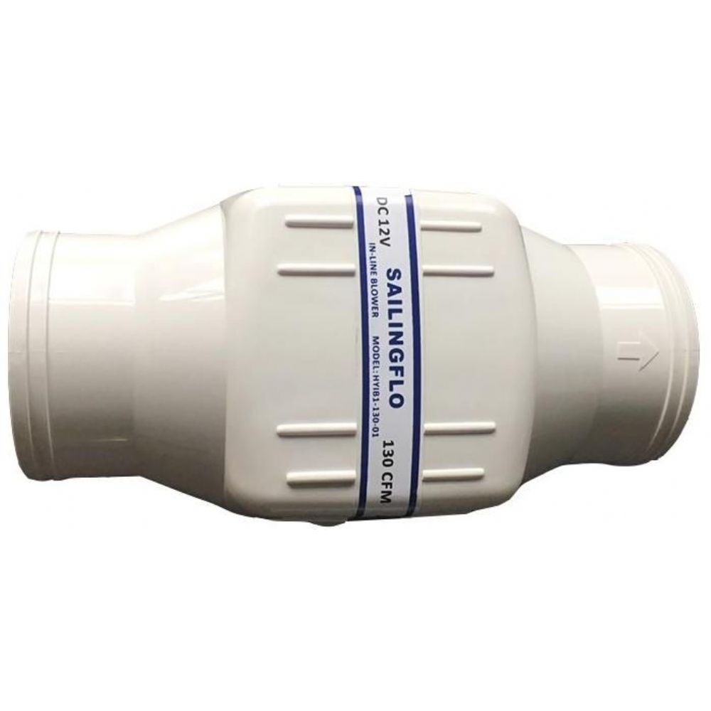 Sailingflo 4'' Havalandırma Fanı - 12V - 458.7m3/h